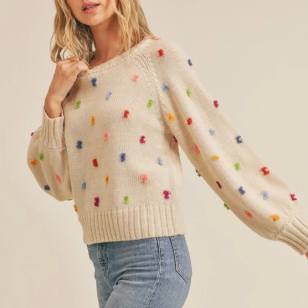 Multi Yarn Detailed Sweater - Picture 6 of 6